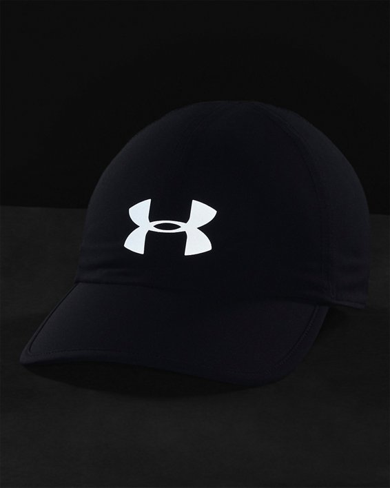 หมวกแก๊ป UA Run Shadow ยูนิเซ็กส์, Black, pdpMainDesktop image number 2